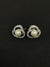Moonlit Pearl & Crystal Stud Earrings