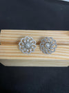 Vintage Bloom Stud Earrings