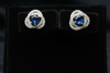 Crystal Orbit Stud Earrings