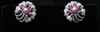 Dazzle Bloom Pearl Studs