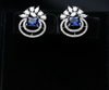 Regal Halo Drop Studs