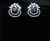 Regal Halo Drop Studs