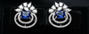Regal Halo Drop Studs