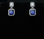 Classic Radiant Drop Earrings