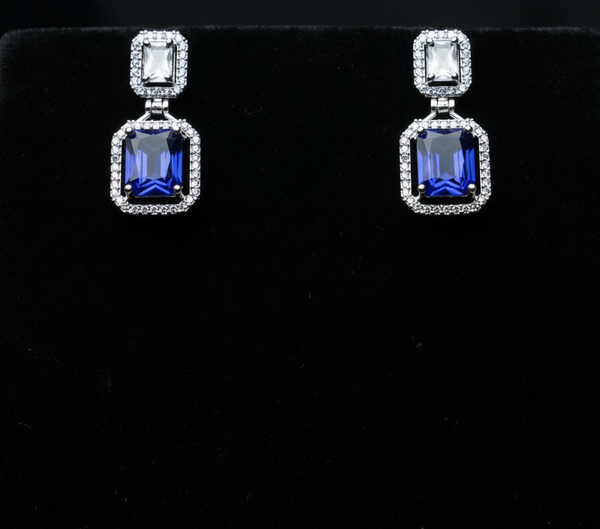 Classic Radiant Drop Earrings