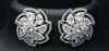 Elegant Blossom Statement Studs